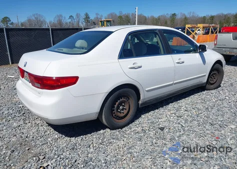 2005 Honda Accord 2.4 Lx из США, поврежденный, VIN 1HGCM56415L003053